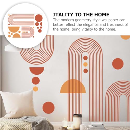 Pegatinas de pared modernas BETOOKY: decoración geométrica y autoadhesiva para tu dormitorio 8