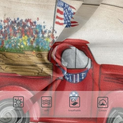 Toddler Underwear Custom 2t Cotton Panties for Girl Florals Briefs Girls Undies Vintage Truck Fourth July3