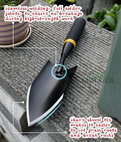 Kemaier Garden Shovel - Heavy Duty Gardening Hand Trowel thumb #2