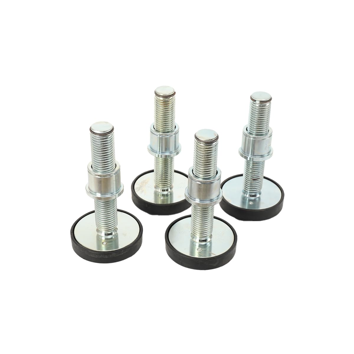 Drehteller Tragarmteller, 4X Gummiteller für Hebebühne, 240mm Höhe