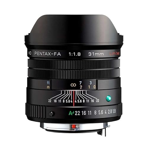 Objectif reflex Pentax HD FA 31mm f1 8 ED Limited - vue 6
