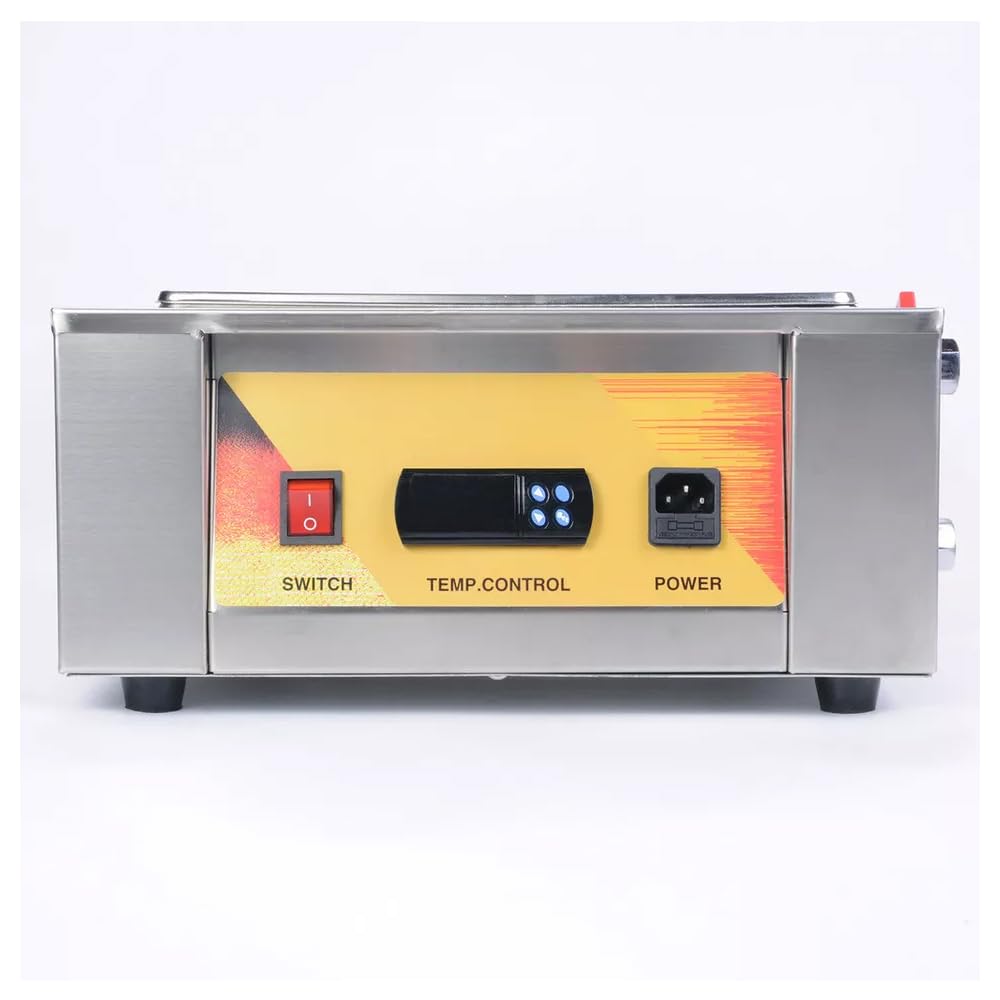 2-Tanks Chocolate Melting Warmer Temperer Electric Melter MachineCommercial