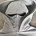 SHGTS Shiesty Zip Up Hoodie,Sheisty Hoodie with Face Mask Built in Balaclava,Ski Mask Elusive Balaclava Hoodies for Men (White,Medium)