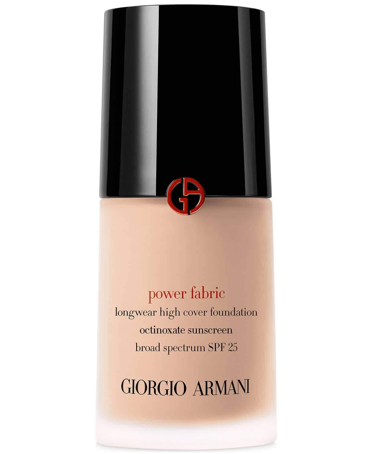 GIORGIO ARMANI Power Longwear High Cover Fabric Foundation SPF 25
