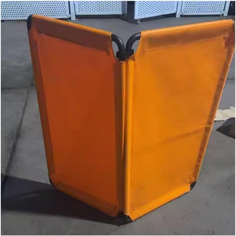Rygcrud Welding Screen with Frame, Flame-Resistant Divider Panel Welding Barrier Fence, Welding Blankets for Workshop