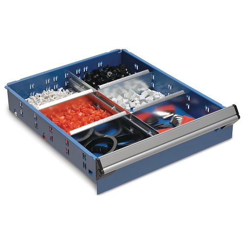 Rousseau Steel Drawer Divider Kit (9) Compartments Fits 5"H Drawers