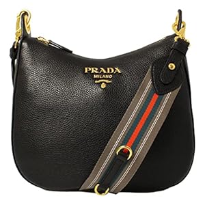 Prada Vitello Phenix Black Lea...