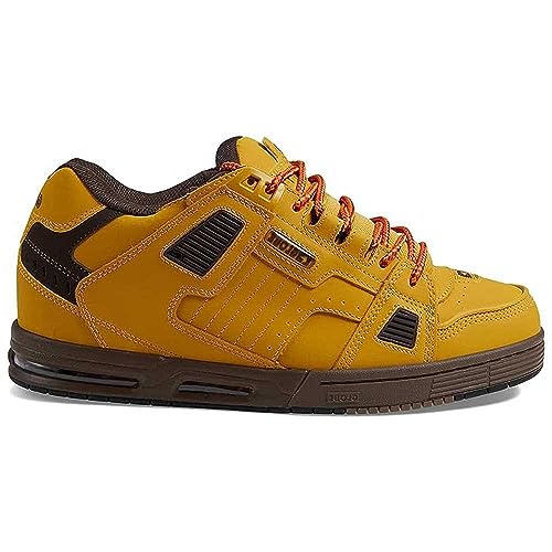 Image of Globe Sabre Skateboard Shoes, Wheat Dark Oak, 5.5 US