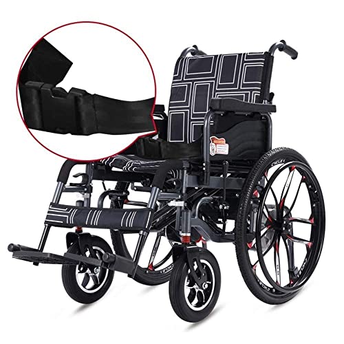 Neochy Fashion Portable Wheelchair Foldable Lightweight For The Home Medical High Back Scooter Reclining 360 ° Intelligent Control #TOP1