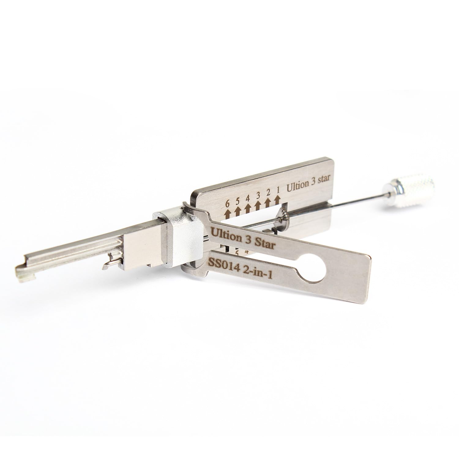 Ytplku Lishi Style Ultion Brisant & D Section 2-In-1 Decoder And Pick