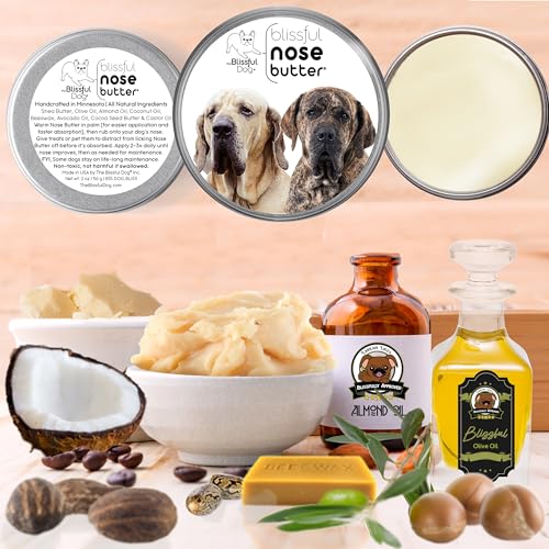 Image of The Blissful Dog Fila Brasilerio Unscented Nose Butter - Dog Nose Butter, 4 Ounce