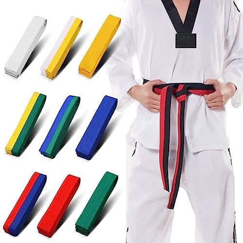 Cinturón de artes marciales de algodón premium para karate de alta competencia 2
