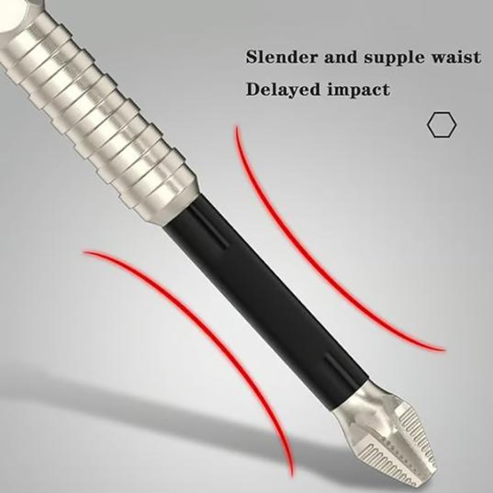 Magnetic Screwdriver Bits, 2-Pack High Magnetic Screwdriver Drill Bit Set, Universal Anti-Slip Impact Resistant Magnetic Electric Screwdriver Drill Bit Set, 50 65 75 100 120 150mm