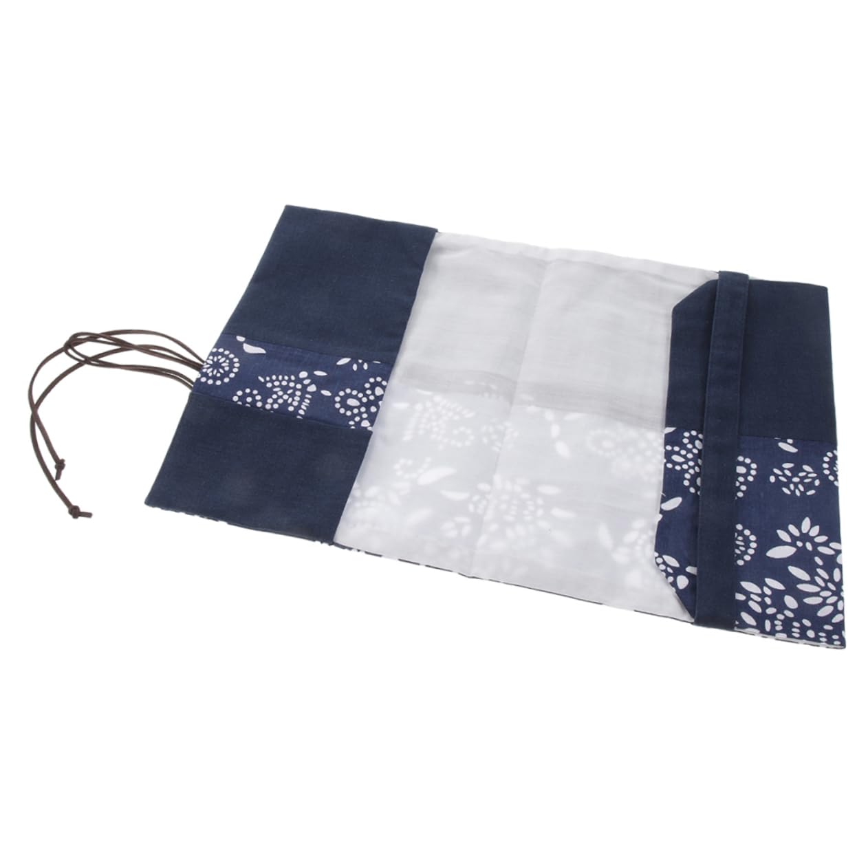 5 Stück Bucheinbandschutz aus tintenblau gefärbtem Stoff Tissue-Boxen Handel ornamentale Buchdekoration Bandspender Bücher abdeckung für bezug Buchcover für Studenten Buchhüllen