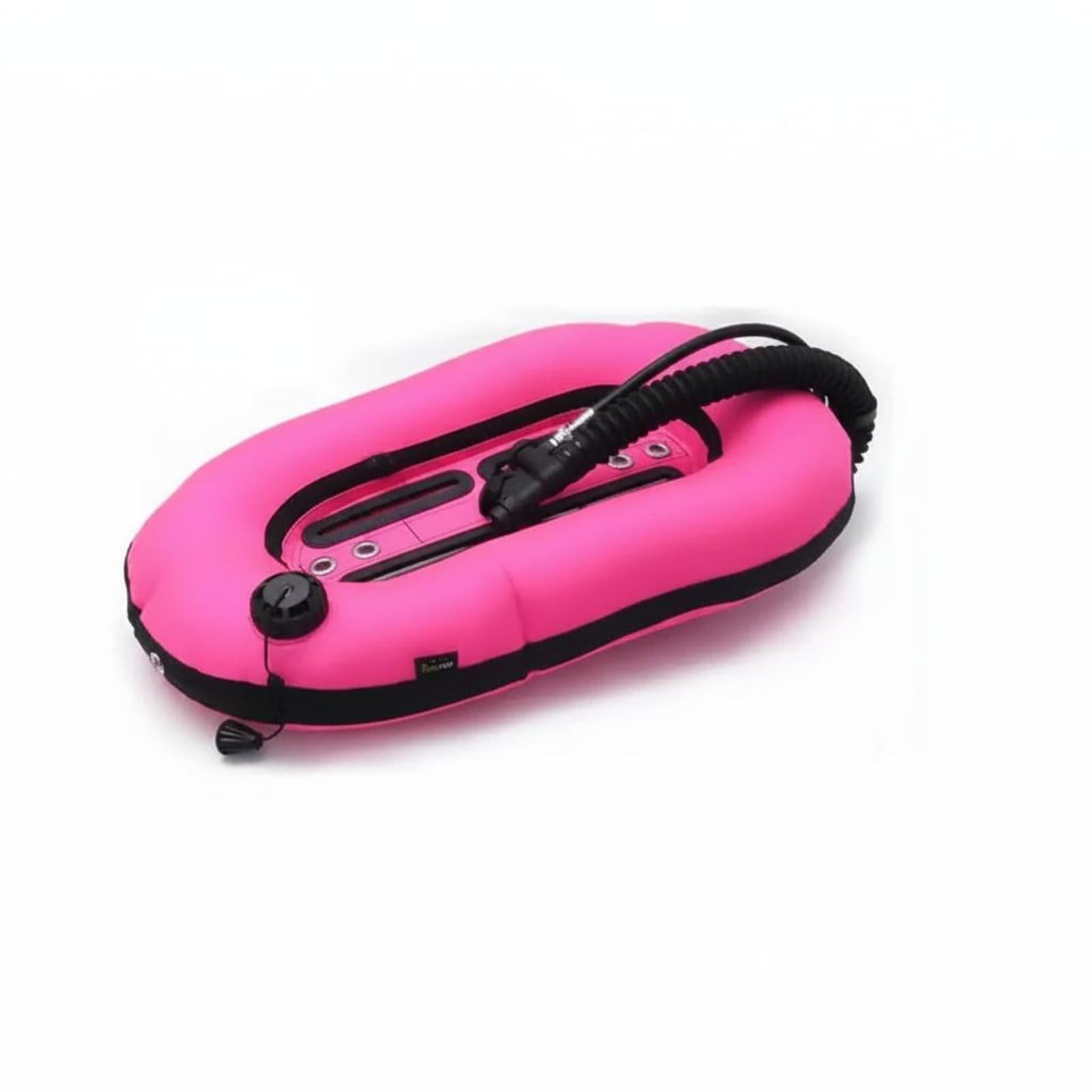 TISHITA Diving Buoyancy Wing Posteriore Sub Sacca di Galleggiamento Compensatore Bladder con a Slot Quadrati Cinghie Integrate Supporto Equilibrio in Acqua, Rosa+Nero+Rosa