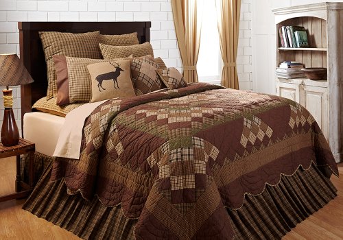 VHC-Brands-12320-Barrington-King-Bed-Skirt-78x80x16 VHC Brands 12320 Barrington King Bed Skirt 78x80x16