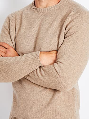 Jack Stuart - Maglione girocollo da uomo, beige