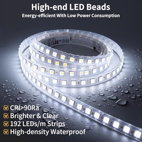 Miroir rétroéclairé LED anti-buée pour salle de bain à intensité variable