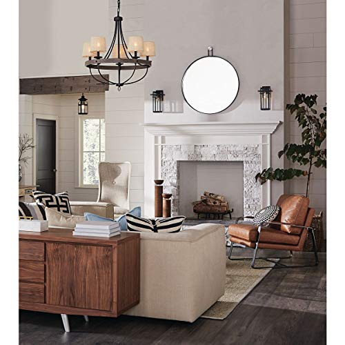 Progress Lighting Gulliver Collection 5-Light Coastal Chandelier Light Graphite,Black - Image 5