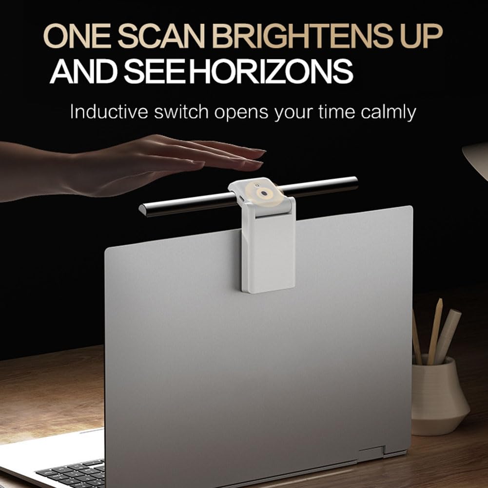 Écran de Lampe à Barres LED pour Ordinateur, Contrôlable pour Une Lecture Confortable et Une Protection des Yeux.