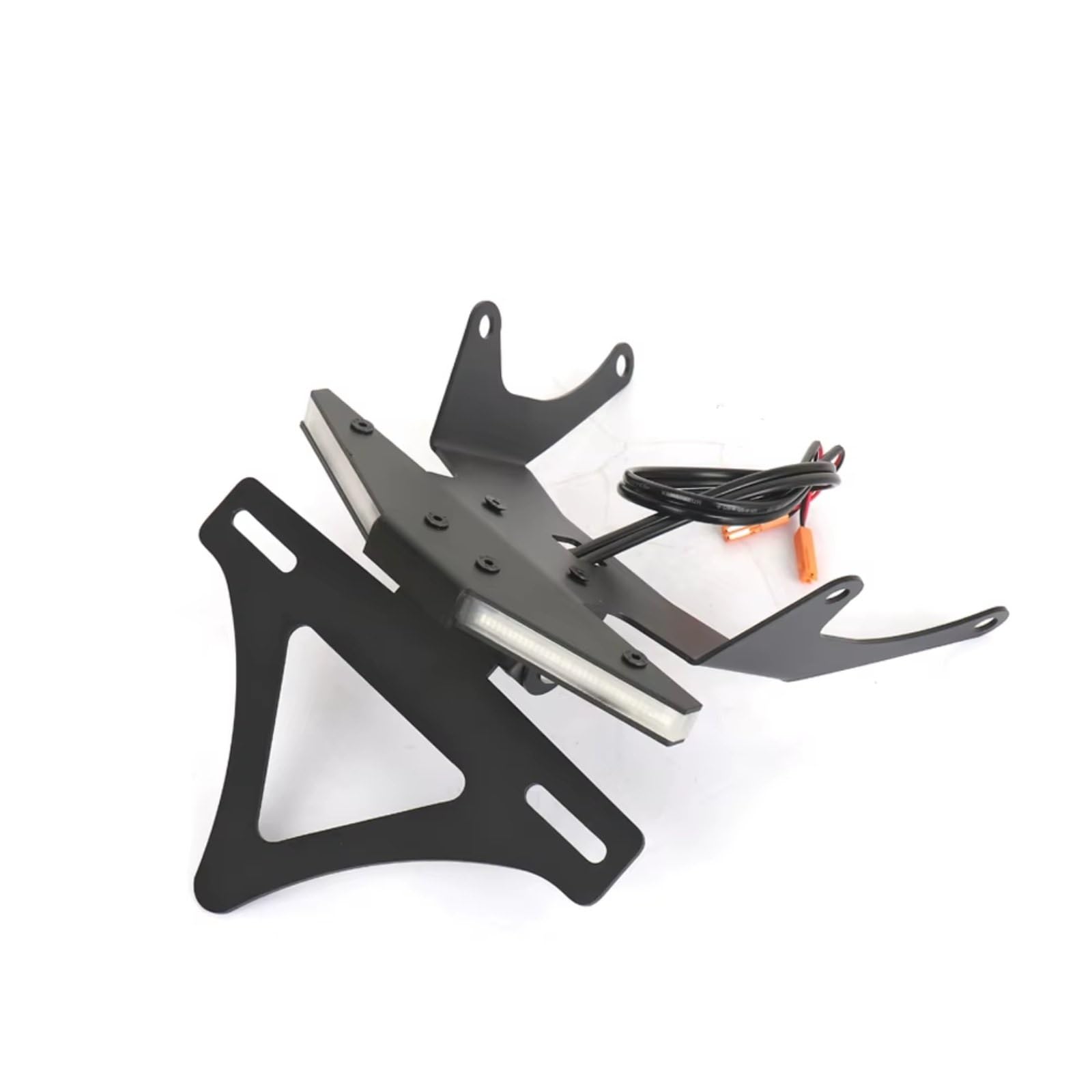 Support de plaque d'immatriculation à montage central rigide anti-vibrations CB650R