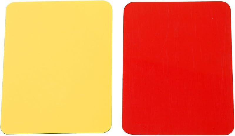 Kwik Goal Red and Yellow Cards