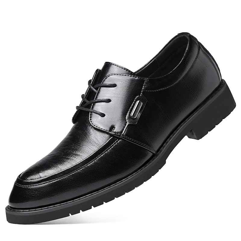 Mens Classic Oxfords Lace Up Luxury Wedding Shoes Men's Modern Formal Oxford