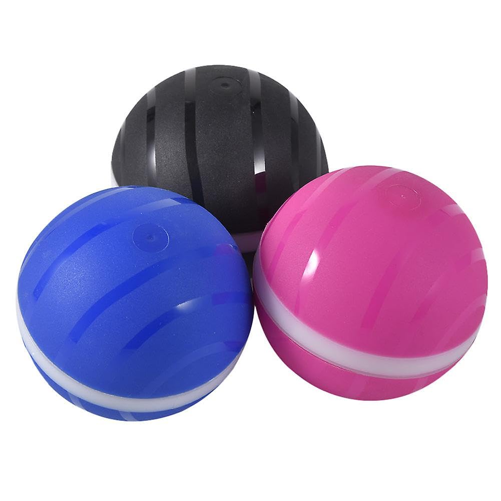 Wasserdichter Haustier-Ball, 2. Generation, automatischer Schlaf, Anti-Biss, USB, elektrischer LED-Rollball, Katzen- und Hundespielzeug