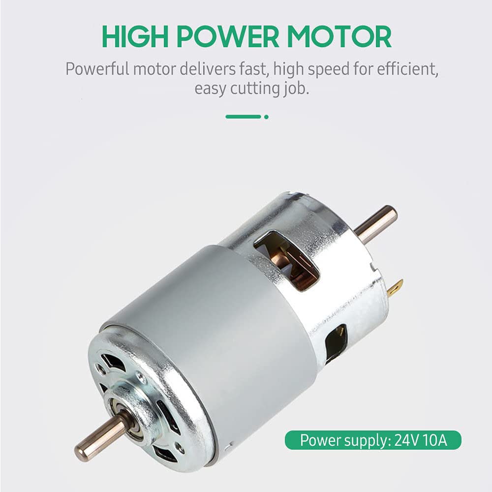 Mini Piła Stołowa Do Obróbki Drewna Wielofunkcyjna Precyzyjna Piła Do Cięcia Metalowa Obudowa Precyzja 100w 24v 7 Biegów Regulacja Grubości Cięcia,TableSaw