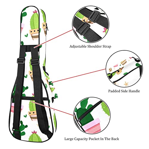 Sac à dos robuste pour ukulélé concert housse de rangement 10mm