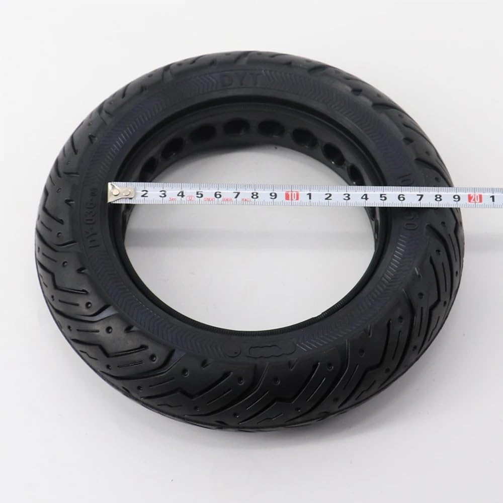 Neumático para Patinete eléctrico Neumático Macizo de 10 Pulgadas 10x2,5 10x2,50 Neumático Macizo no neumático para Patinete eléctrico Piezas para Ruedas eléctricas de Coche de Equilibrio Rueda para