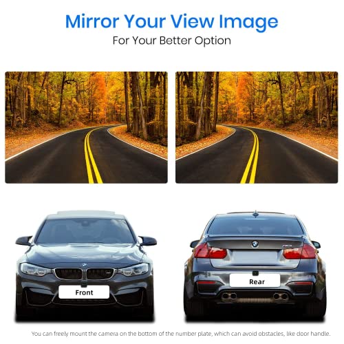 AUTO-VOX W7 Digital Wireless Reversing Camera Kit Stable Signal Reverse IP68 Waterproof Rear View Backup Camera with Clear Image - Image 6