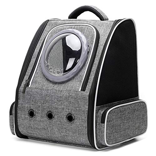 N D Mochila transportadora de mascotas para gatos grandes y cachorros pequeños  Cápsula