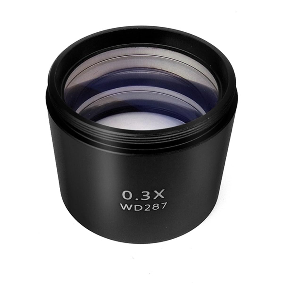 Microscope 0.3X 0.5X 0.75X 1X 1.5X 2X Lens Working Distance Auxiliary Lens Microscope Thread 1-7/8