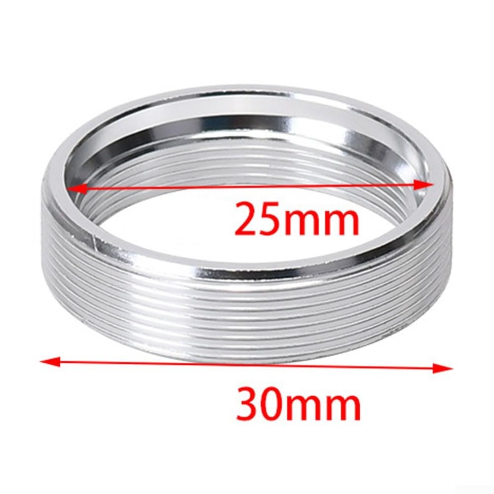 C Mount to C Connector Extension Tube Ring 25mm Optimizing Camera Performance (negro)