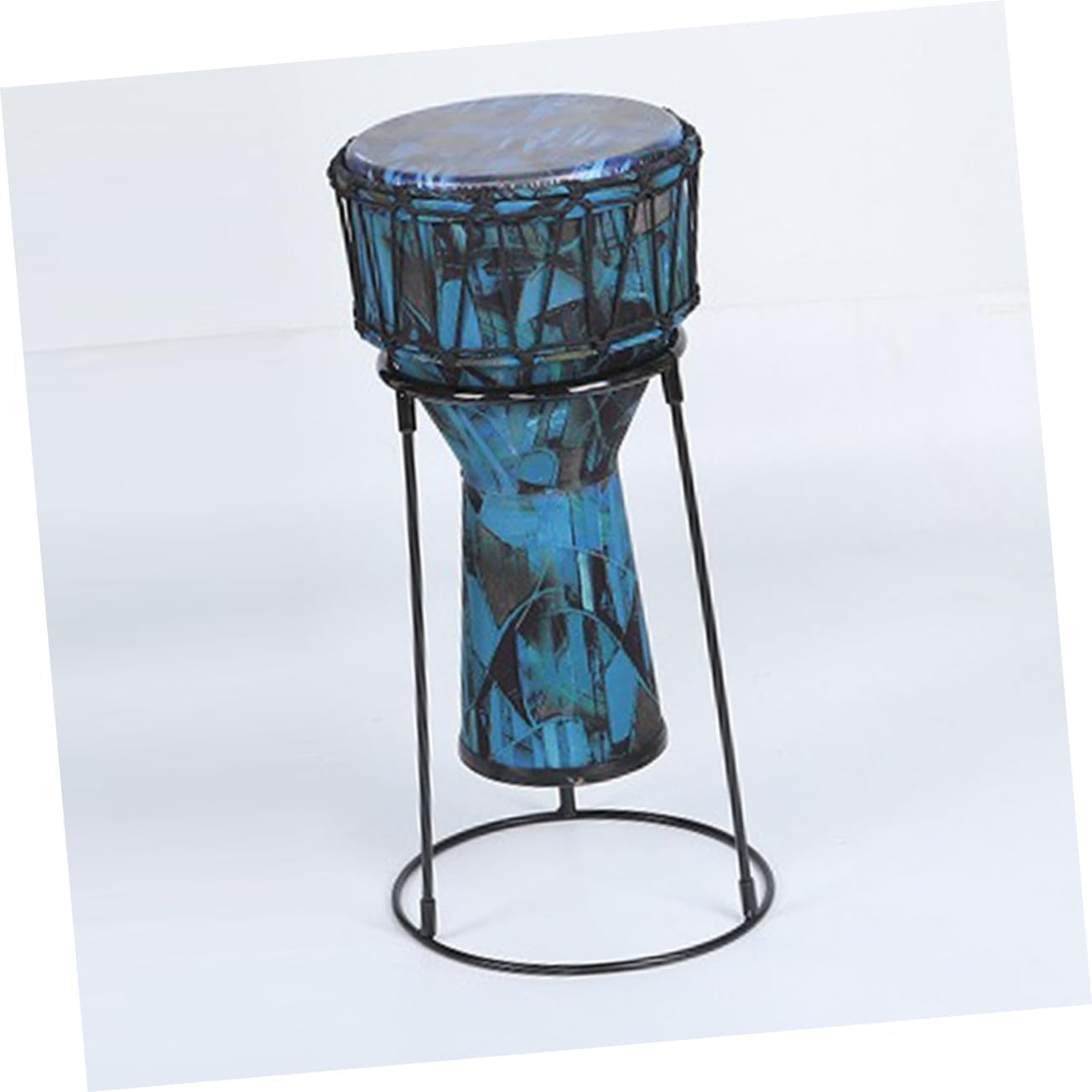 Toddmomy African Drum Holder Stand Compact and Durable Drum Accessory for Percussion Instruments for Secure Display and Enhanced Playing Experience