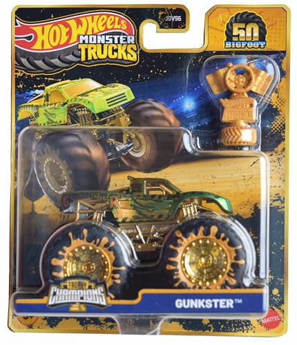 Hot Wheels Monster Trucks Gunkster 1:64 Escala miniatura 1