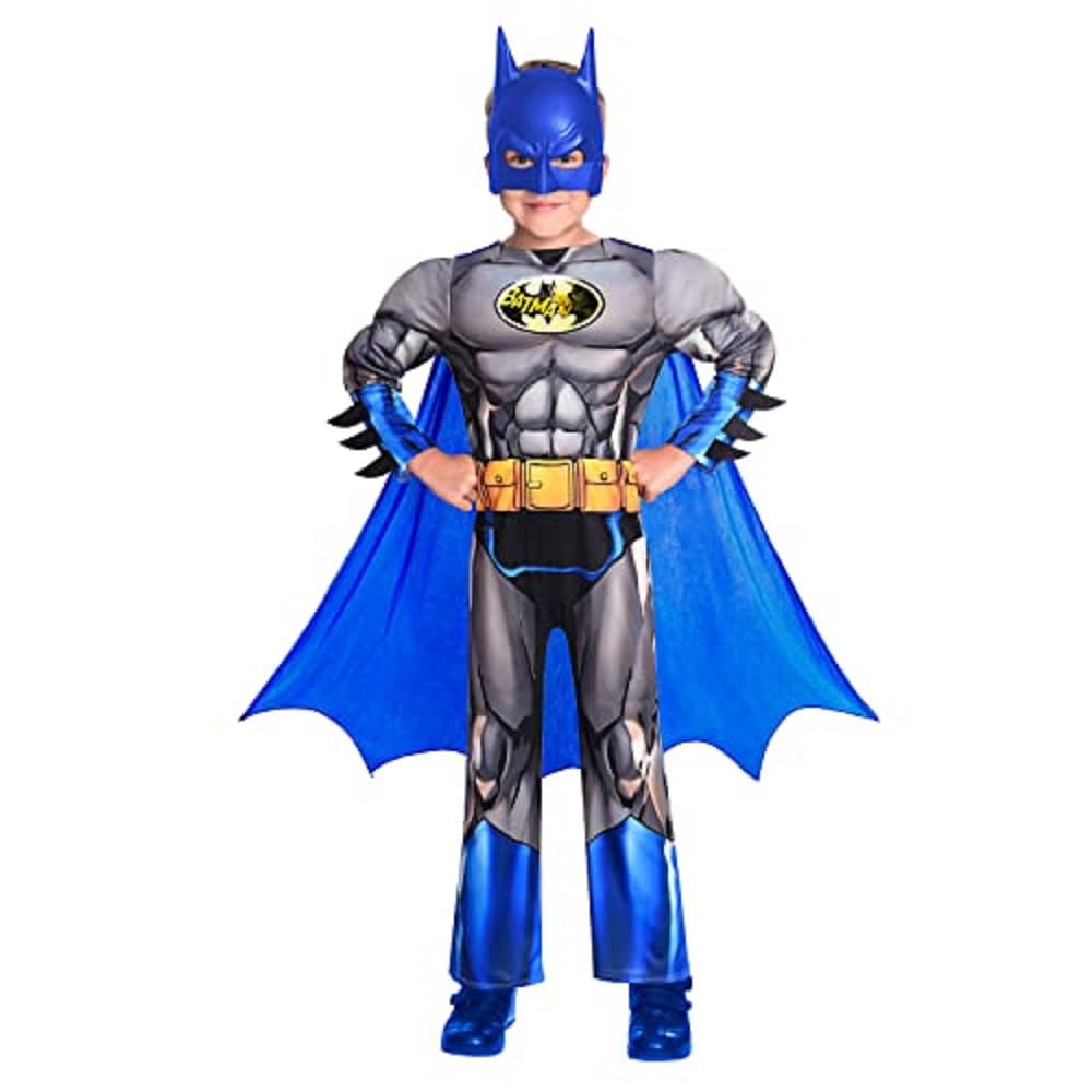amscan Dziecięcy chłopcy Warner Bros Batman odważny i odważny kostium kostiumowy