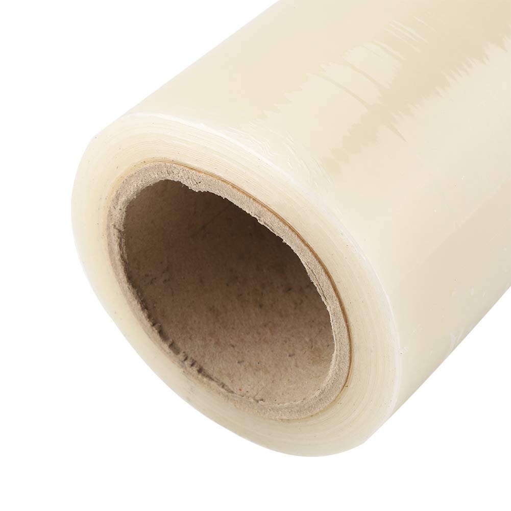 Selbstklebende Schutzfolie auf Rolle, 60 x 10000 cm, wasserabweisender, strapazierfähiger Teppichboden-Treppenschutz(Transparent)