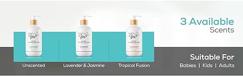 Miniatura 6 de Champú y gel de baño (lavanda y jazmín), fórmula natural 2 en 1 para recién nacidos, niños pequeños y niños - Limpia y suaviza la piel más sensible,