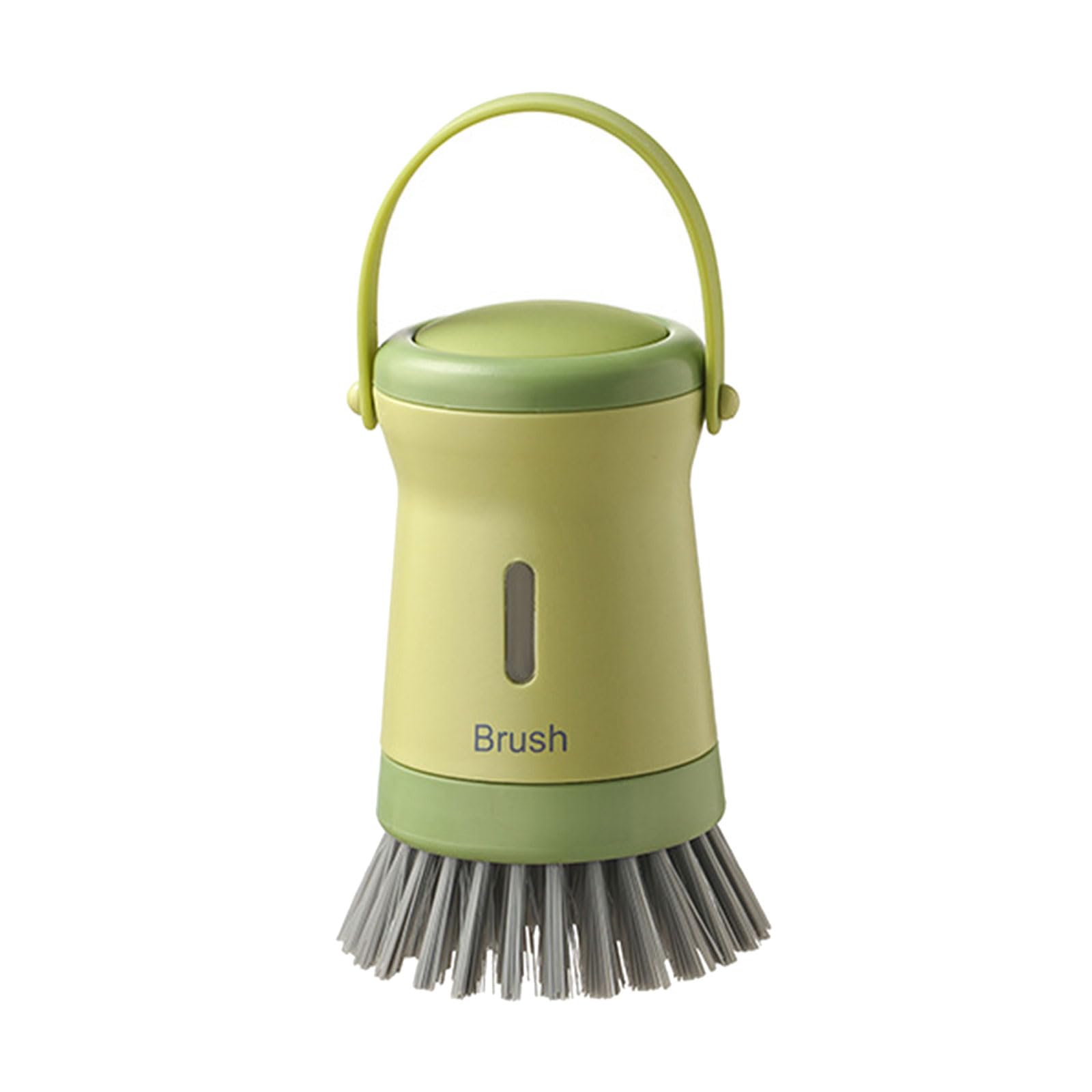 MultiSurface Kitchen Cleaning Brush Ergonomic NonSlip Grip Long Handle for Pots Pans Sinks Scrubber for Pots Pans Sinks Steel Cleaning Tool