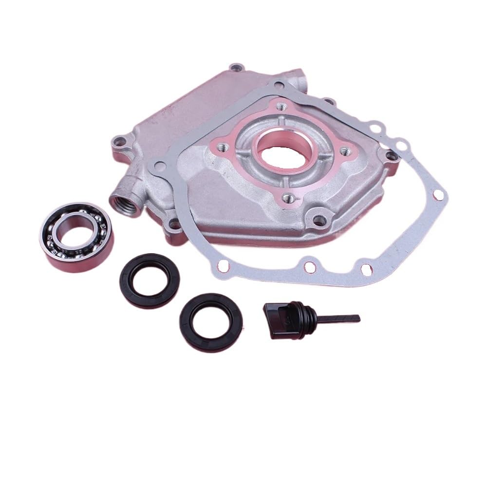 For GX160 GX200 GX 160 200 5.5HP 6.5HP Cortadora de césped Motor Cojinete del cigüeñal Sello de aceite Varilla de nivel de aceite Junta de la tapa del cárter