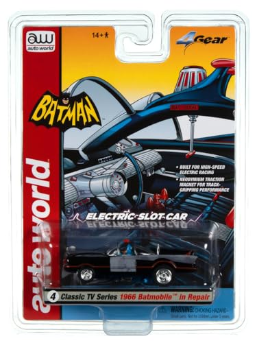 AW SC395 R1 Slot Car Classic TV Series 1966 Batmobile Black Repair Hobby Exclus
