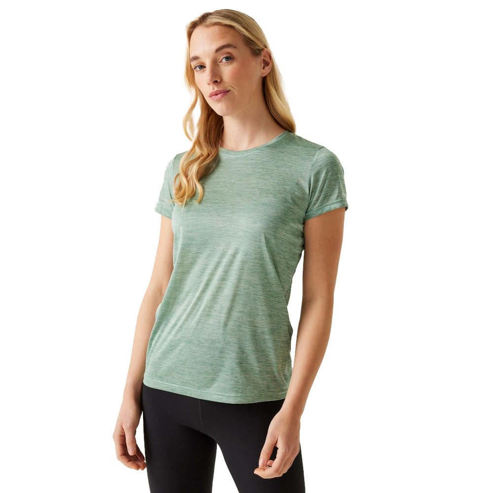Regatta Womens Fingal Edition Wicking T Shirt Green