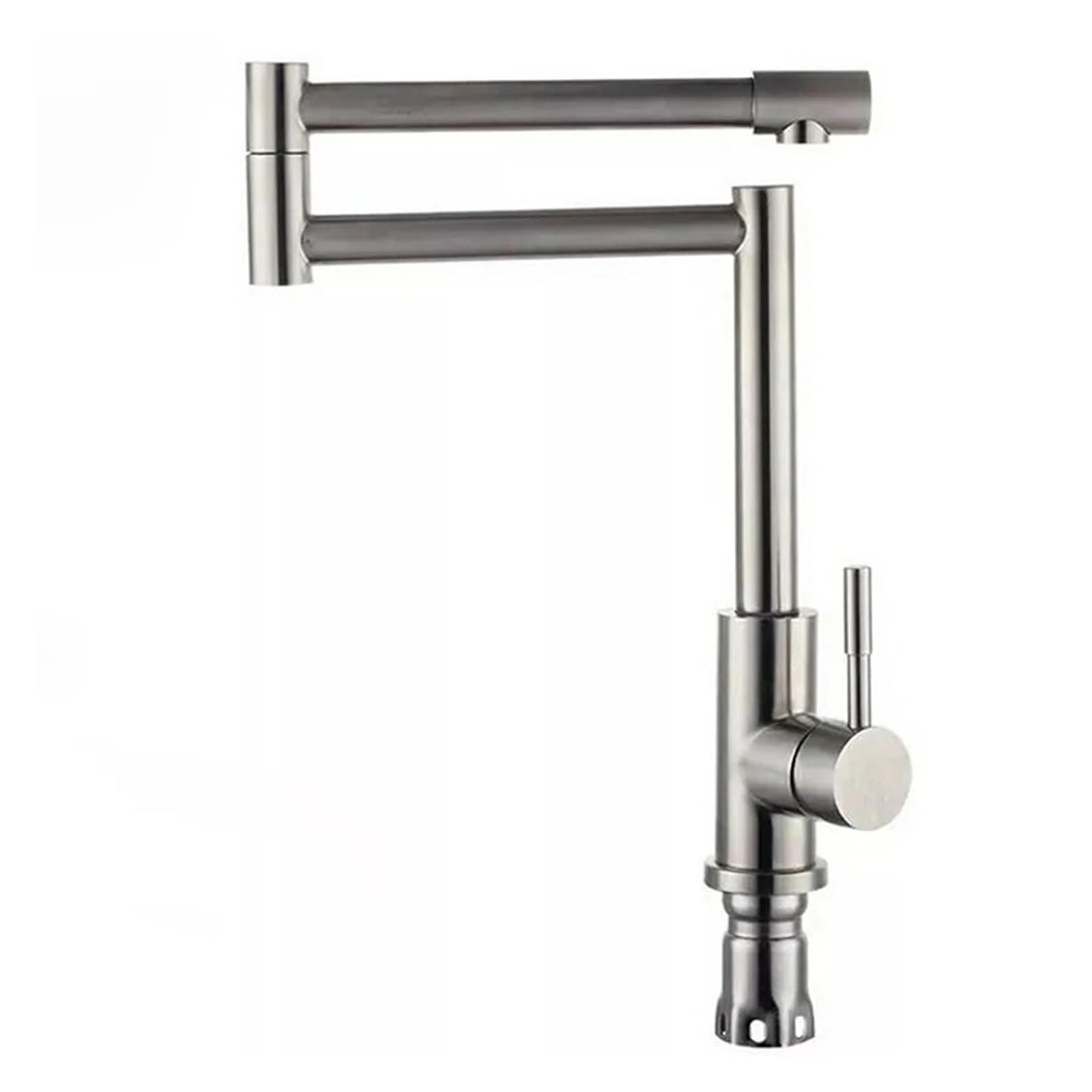 Mitigeur de cuisine extensible eau chaude et froide pliable