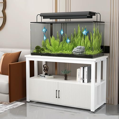 Support pour reptile et aquarium blanc pour salon moderne - 2