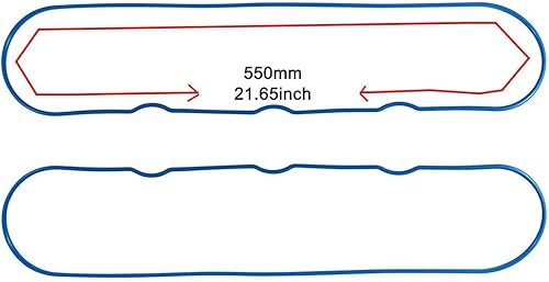 Miniatura 3 de Juego de juntas de tapa de válvula, sello de tapa de válvula compatible con Chevy Silverado, Suburban, Tahoe, Trailblazer, GMC Sierra, Yukon, Envoy,