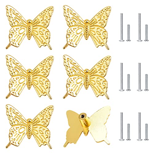 MOROBOR Butterfly Drawer Knobs