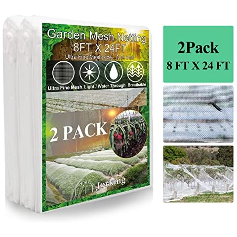 JORKING Garden Netting 2 Pack Cover