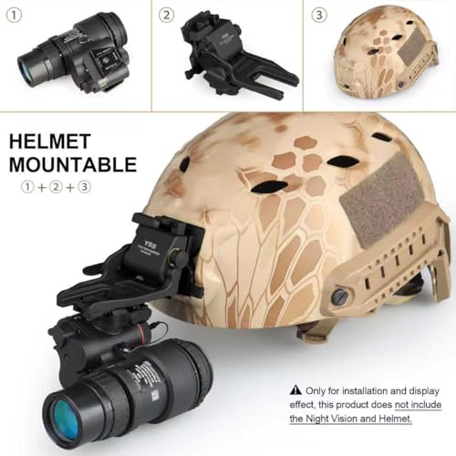 Support NVG Mount L4G24 YSS métal usiné haute résistance queue d'aronde